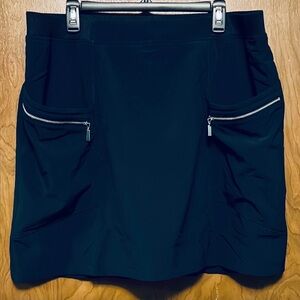 💙Chico’s💙 Navy Blue Zenergy Skort Size 3 (XL) NWT